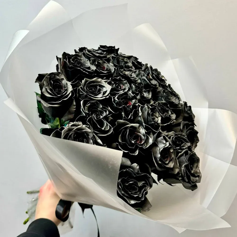 Черные розы