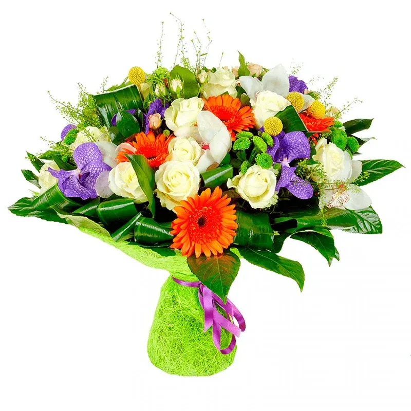 Букет «Цветочное пламя»