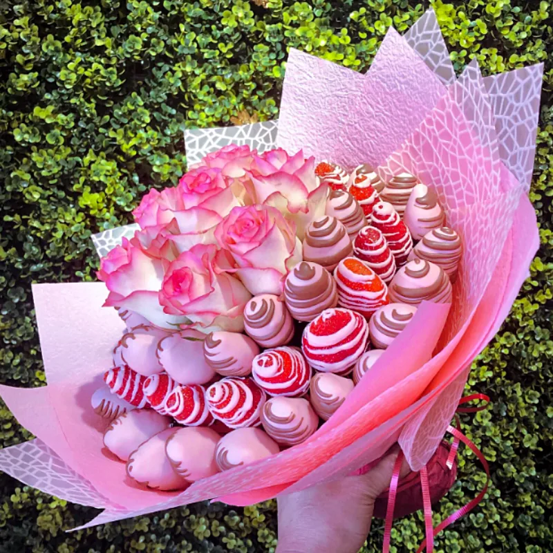 Букет из клубники 