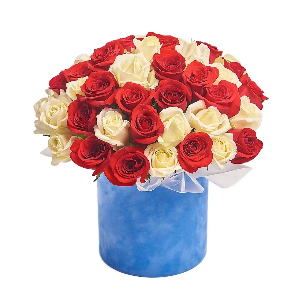 Цветы в коробке 