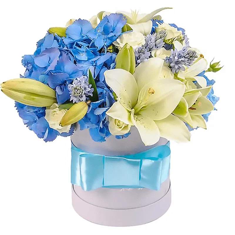 Цветы в коробке «Буря эмоций»