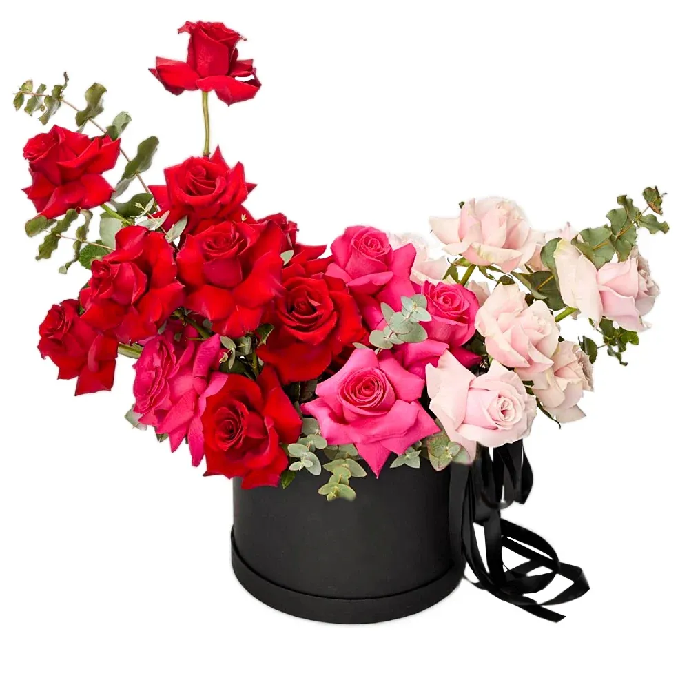 Цветы в коробке 