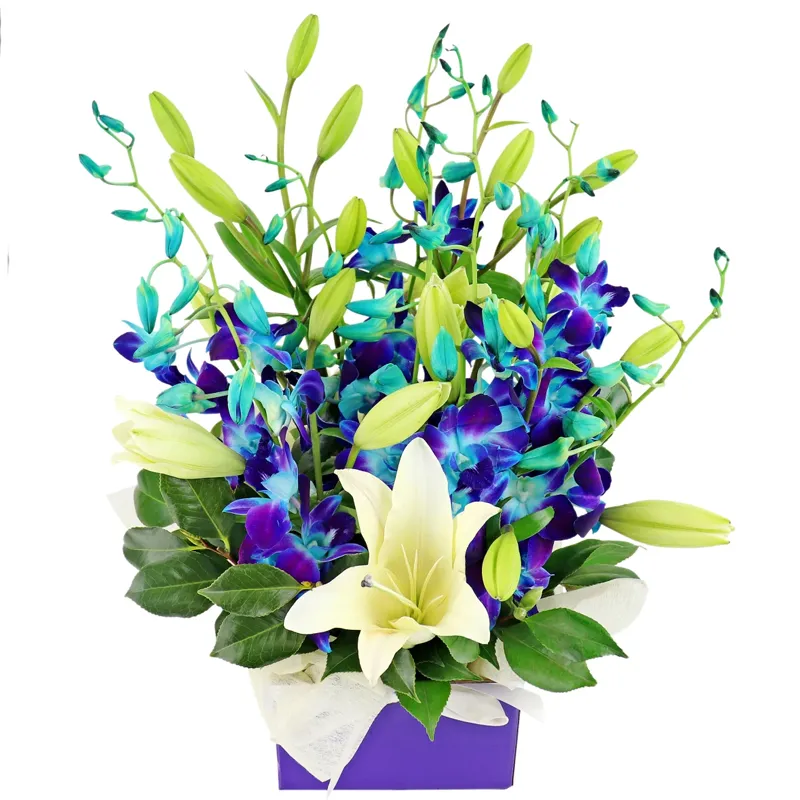 Цветы в коробке 