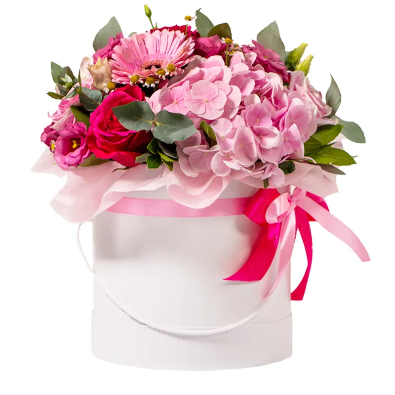 Цветы в коробке 