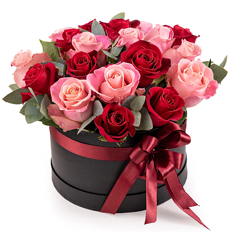 Цветы в коробке