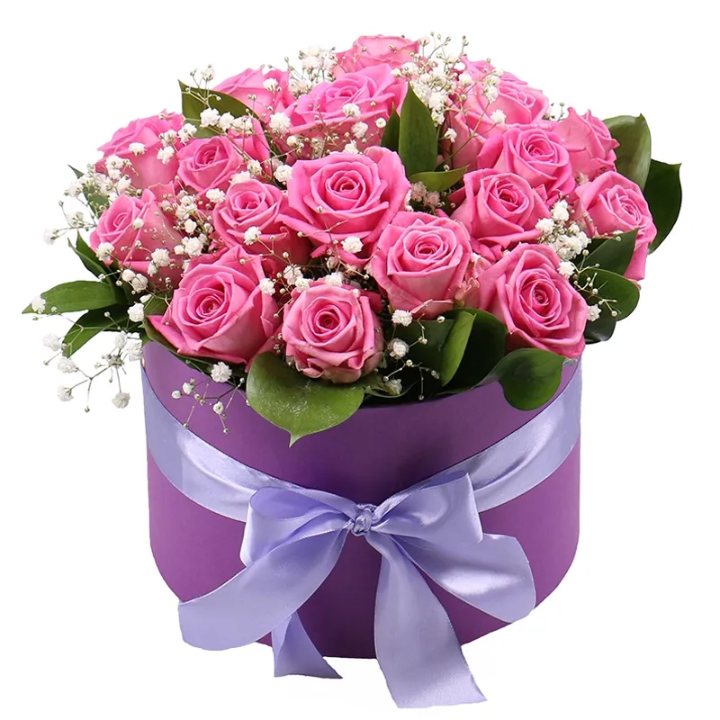 Цветы в коробке 