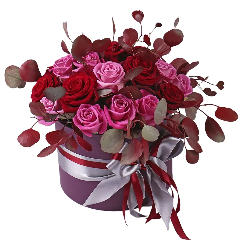 Цветы в коробке 