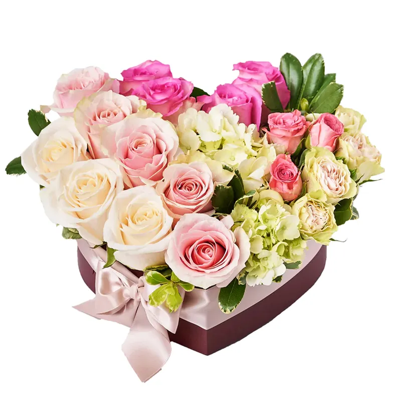 Цветы в коробке 