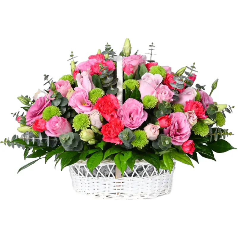 Корзина с цветами 