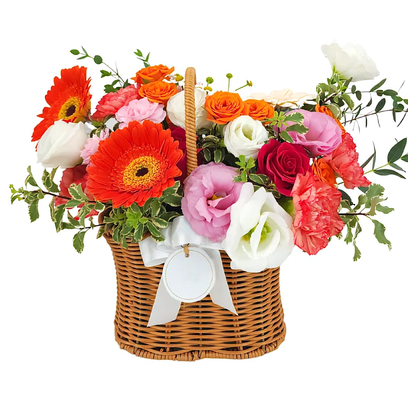 Корзина с цветами 