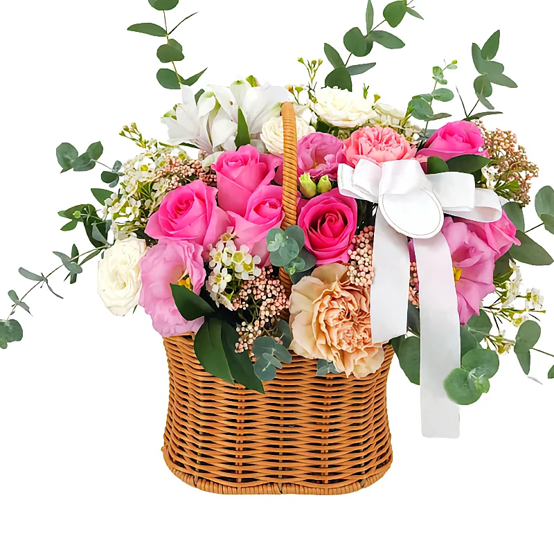 Корзина с цветами 