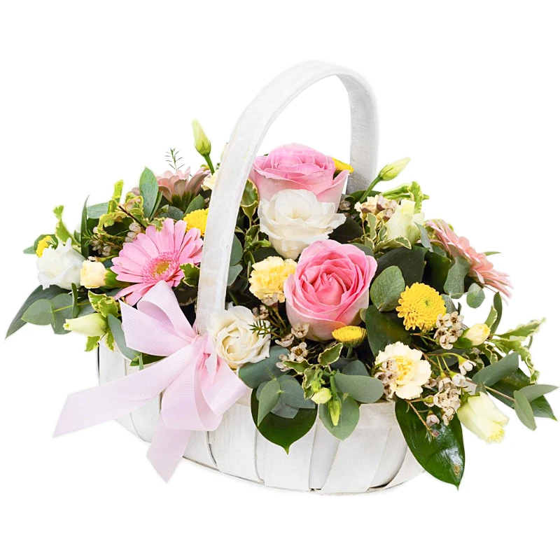 Корзина с цветами 