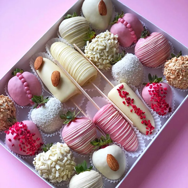 Набор клубники в шоколаде 